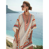 Robe Caftan Brodée Femme