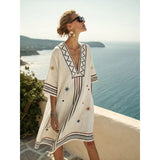 Robe Caftan Brodée Femme