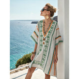 Robe Caftan Brodée Femme