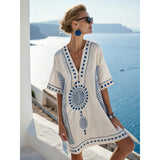 Robe Caftan Brodée Femme